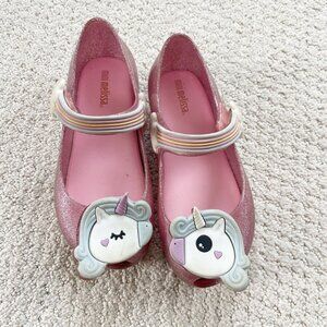 Mini Melissa Unicorn Jelly Shoes 10